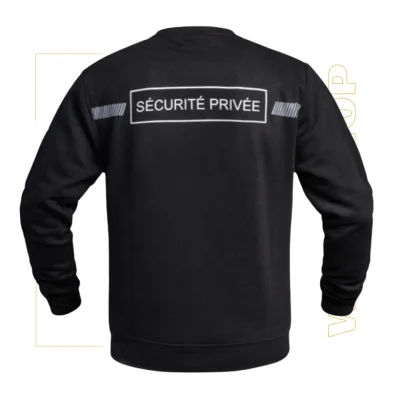 Sweat Noir de Sécurité