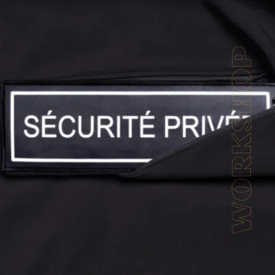 Veste Softshell SÉCU-ONE flap Sécurité Privée