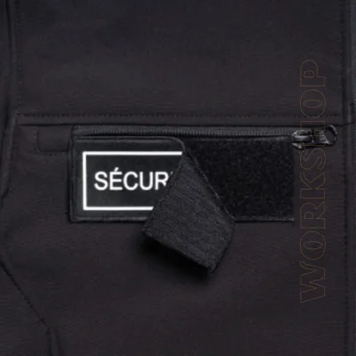 Veste Softshell SÉCU-ONE flap Sécurité Privée