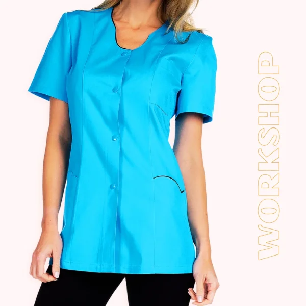 TUNIQUE ANAIS BLEU ATOLL/NOIR