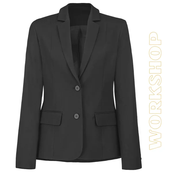 CORTADO VESTE DE COSTUME POUR FEMME NOIR
