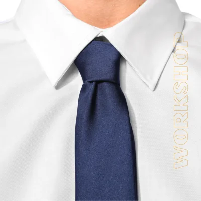 CRAVATE SATINEE MARINE