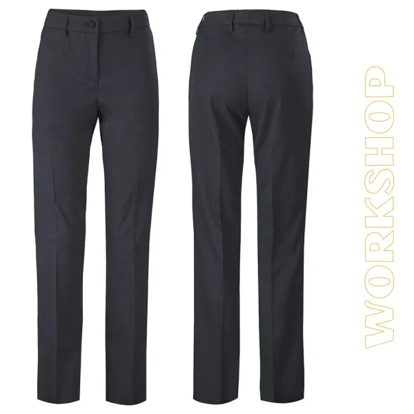 TARRAZU PANTALON DE COSTUME POUR FEMME MARINE