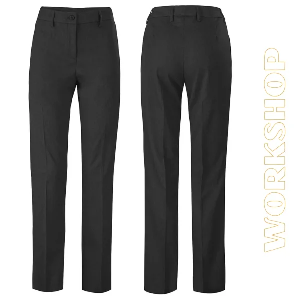 TARRAZU PANTALON DE COSTUME POUR FEMME NOIR