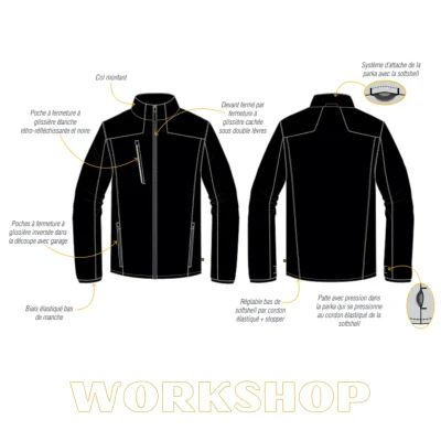 CAUCASE Softshell | Workshop Boutique