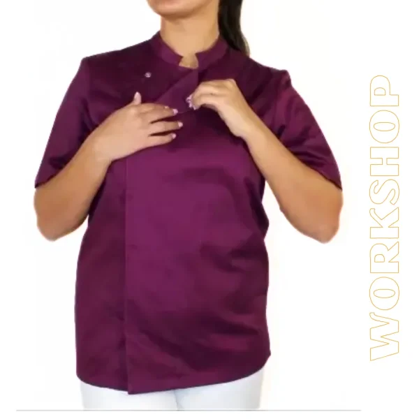 COOKIE veste de cuisine manches courtes