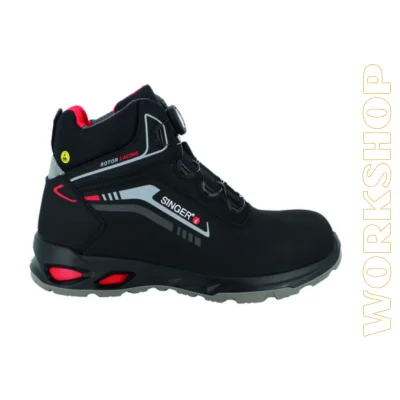 MONZA Chaussure haute de sécurité laçage rotor... | Workshop Boutique