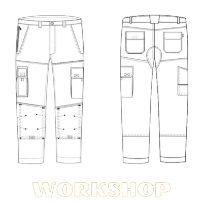 HURRICANE Pantalon de travail | Workshop Boutique
