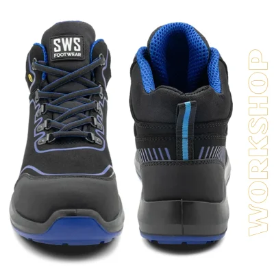 DRAGON Chaussure haute de sécurité S3S SR FO ESD