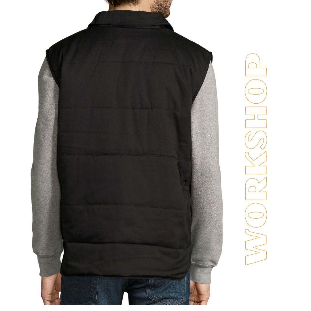 Equinox Pro BODYWARMER Noir + Broderie