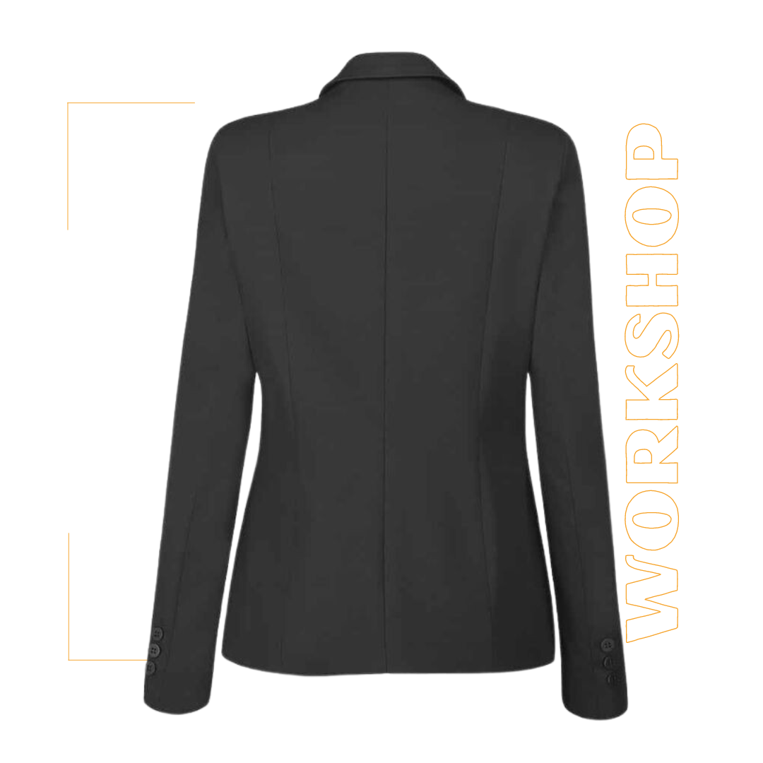 Veste Femme 2 boutons CORTADO Noir